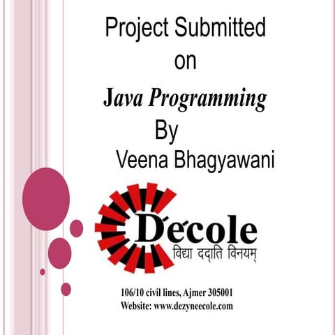 Java | PPT