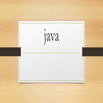 Linea del tiempo Java | PPTX
