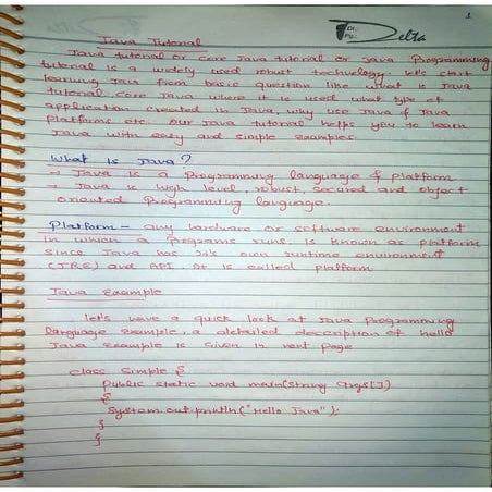 Java Notes | PDF