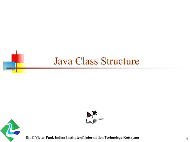 Java - Class Structure