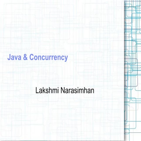 Concurrency in Java | PPT
