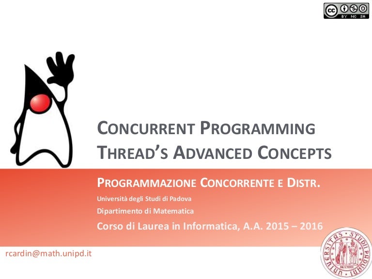 Java Concurrent programming Thread's advanced concepts