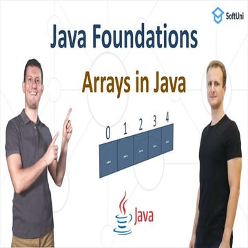 Java Foundations: Arrays | PPT