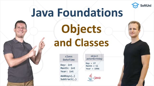 Java Foundations: Objects and Classes | PPTX