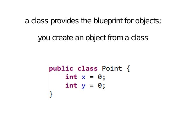 Java Instantiation