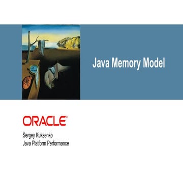 Java Memory Model | PPT