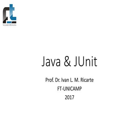 Testes de unidade em Java: JUnit