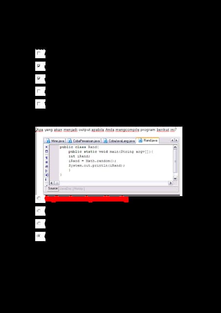 java lang