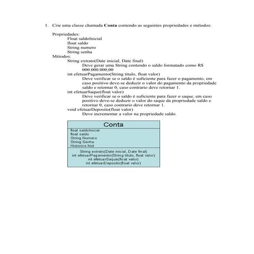 Java   orientação a objetos (introdução) - exercicios