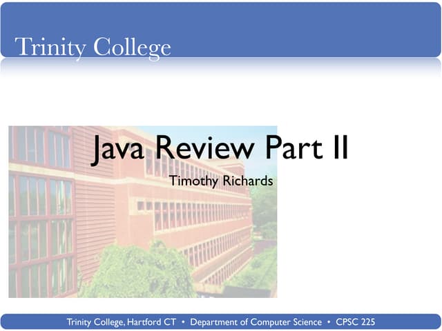 Java review-2