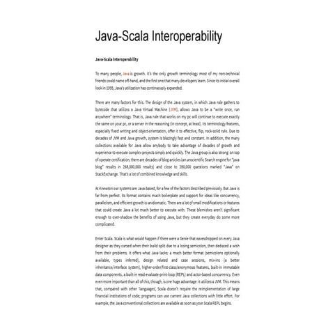 Java scala | PPT