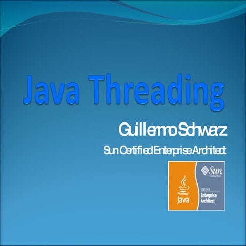 Java Threading | PPT | Databases | Computer Software and Applications