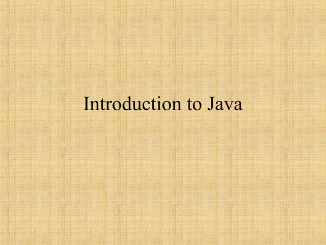 Java