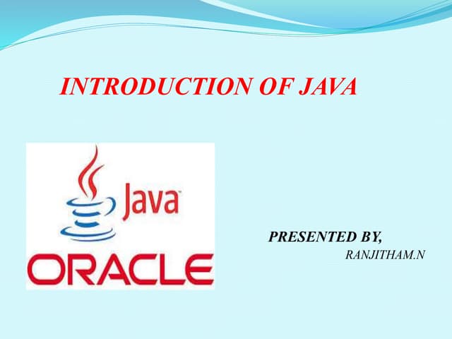 Java2 | PPT