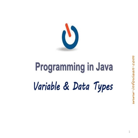 Variables and Data Types | PPT