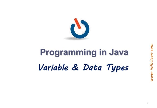 Variables and Data Types