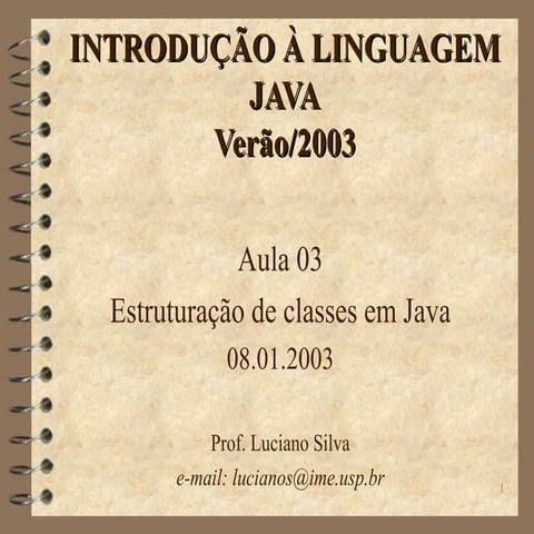 introdução a linguagem java-2003