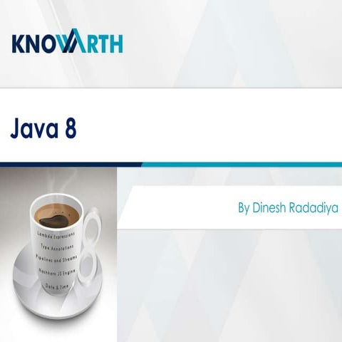 Java 8 - KNOWARTH