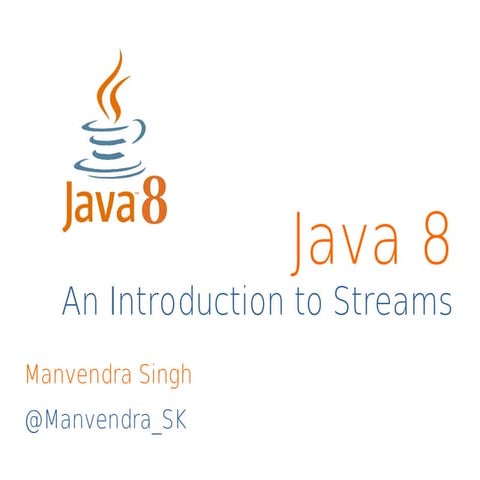 Java 8 Streams | PPT
