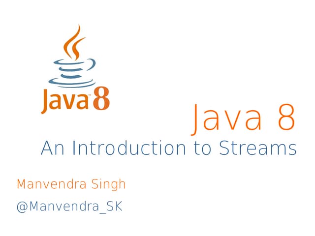 Java 8 Streams