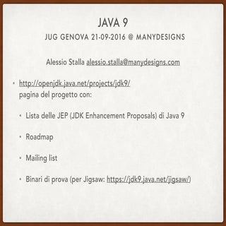 Java 9 by Alessio Stalla