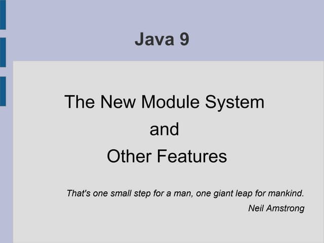 Java9 | PPT