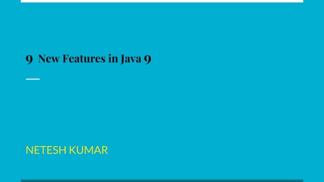 Java 9
