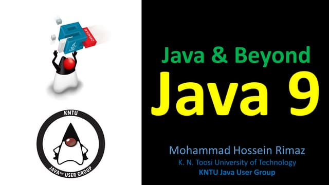 Java 9, JShell, and Modularity