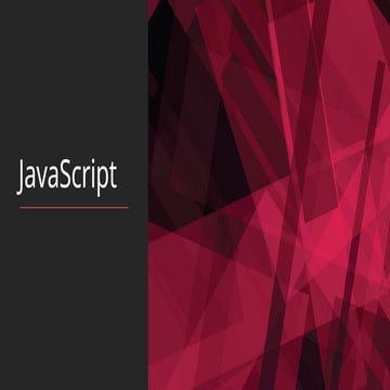 Javaa Script y sus componentes para la internet
