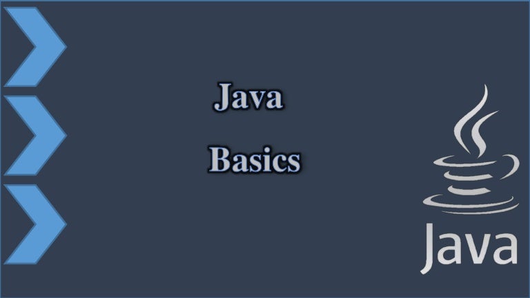 Java Basics