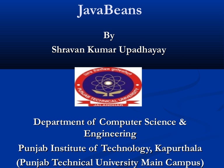 introduction of Java beans