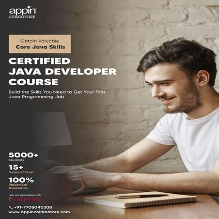 java training in coimbatore | PDF