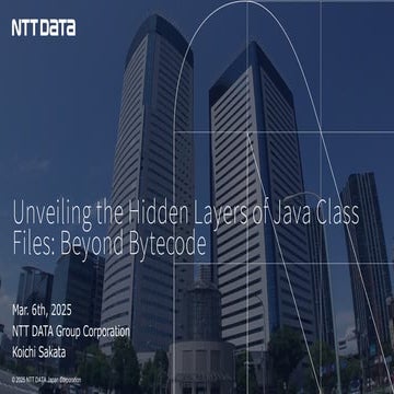 Unveiling the Hidden Layers of Java Class Files: Beyond Bytecode ...