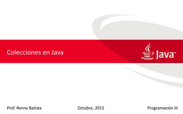 Java colecciones