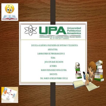 Java con base de datos