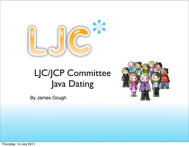 Java Dating - JSR 310 Lightning Talk