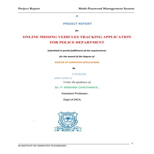 Java documentaion template(mini) | PDF