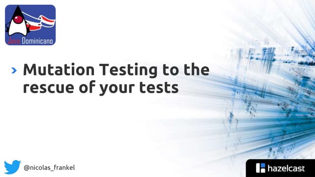 Java Dominicano - Mutation testing