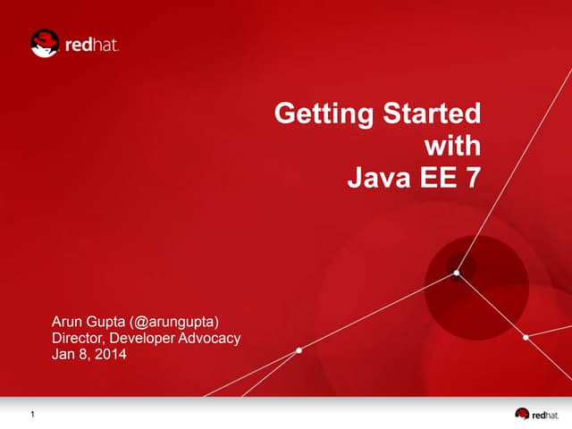 Getting Started with Java EE 7