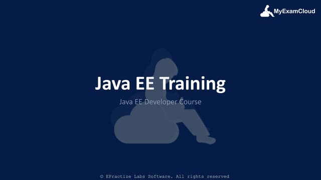 Java EE Introduction Course | PPT