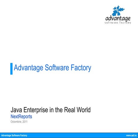 Java enterprise real world