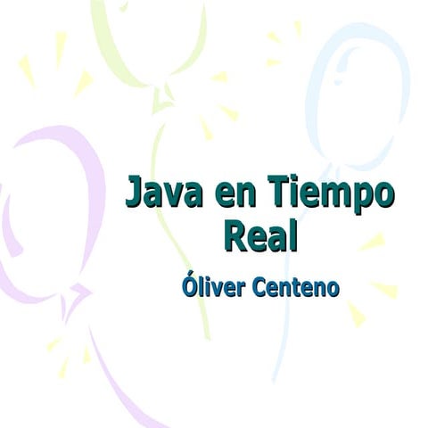 Java en Tiempo Real