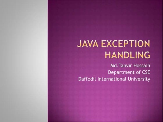 Classes and objects in java | PPT