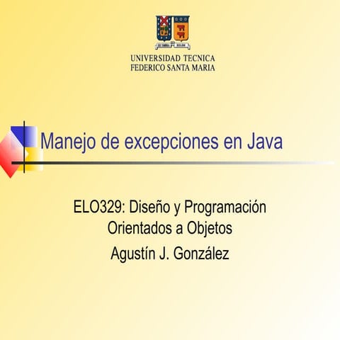 excepciones en java