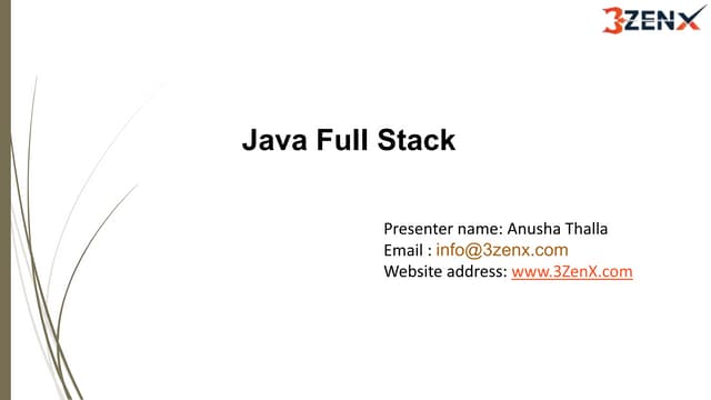 Java Full Stack course traning in hyderabad
