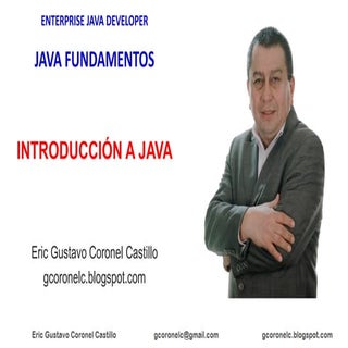 Java Fundamentos 01 - Introducción