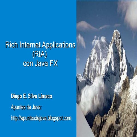 RIA con JavaFX