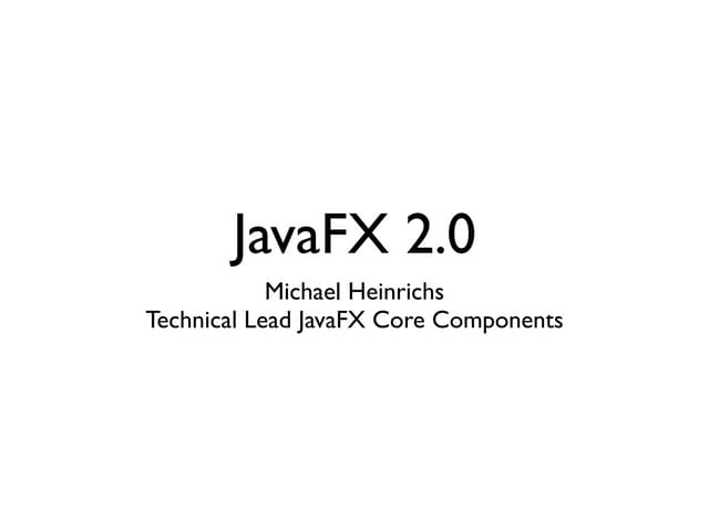 JavaFX