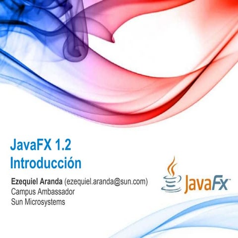 JavaFX 1.2 - Introducción