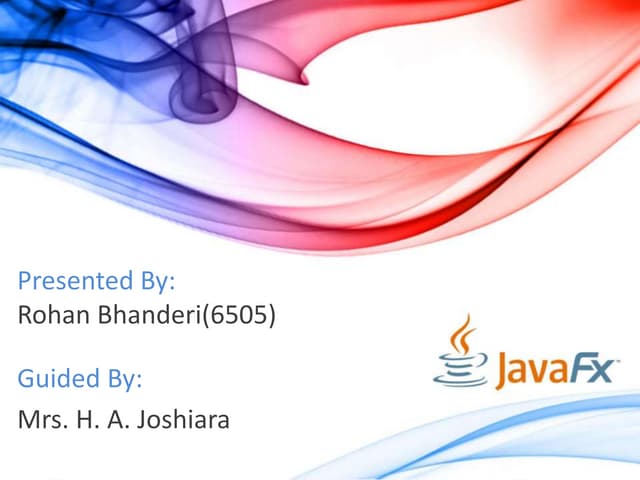 JavaFx